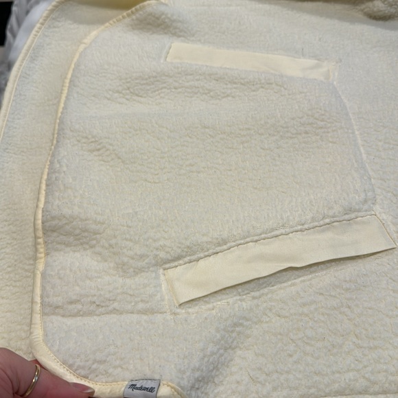 Madewell Polartec Cream Half-Zip - Picture 8 of 11